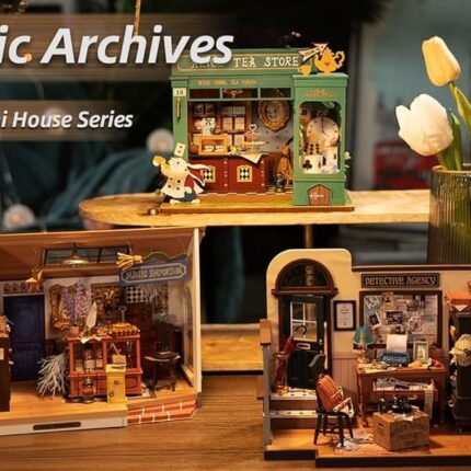 DIY Miniature Dollhouse Mystic Archives Series Diorama Craft Kit DG155-157