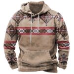 Viking Myth Digital Printing Men's Street Trend Hoodie